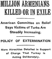 NYT Armenian Genocide Article