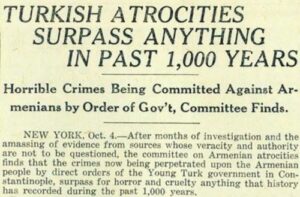 NYT Armenian Genocide Article