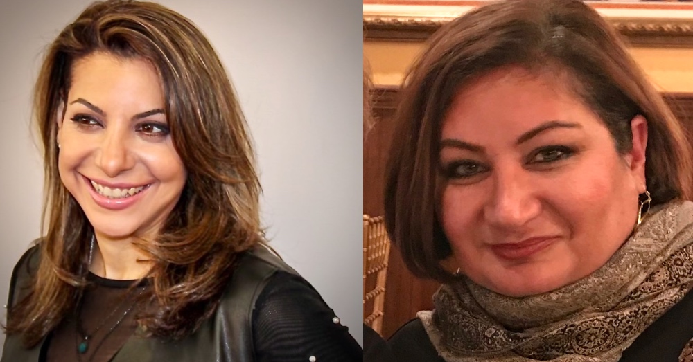 Dr. Tamar Boyadjian (left) and Ani Boghikian-Kasparian (right), newly appointed Chair and Vice-Chair of the Armenian Genocide Museum of Canada.