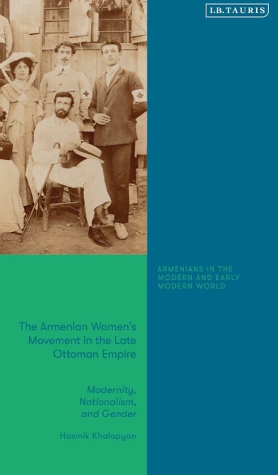 Book cover for 'The Armenian Women’s Movement in the Late Ottoman Empire', featured in the Armenian Genocide Museum of Canada’s Books and Literature section.