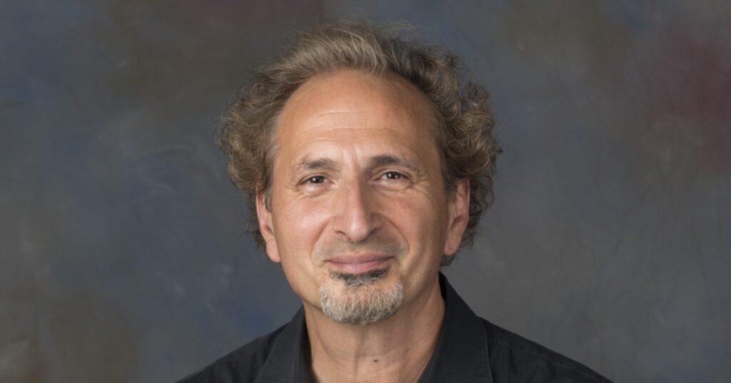 Portrait of poet Peter Balakian, Pulitzer Prize winner and author of New York Trilogy, photographed in New York.